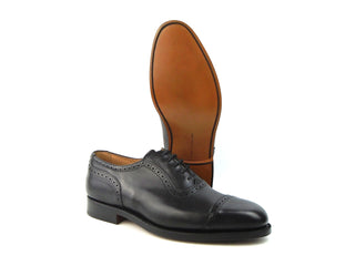 Belgrave U Throat Oxford - Black Calf Junior