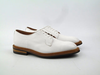 Robert Derby Shoe - White Softee Calf
