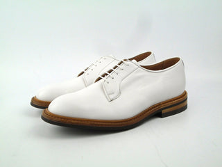 Robert Derby Shoe - White Softee Calf