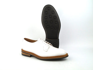 Robert Derby Shoe - White Softee Calf