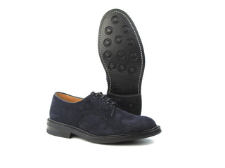 Woodstock Derby Super Shoe - Navy Castorino Suede