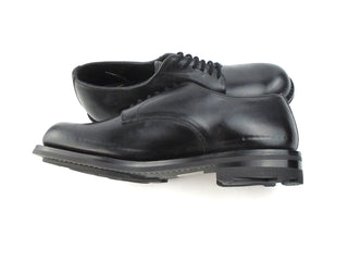 Carter Derby Shoes - Black Chromexcel