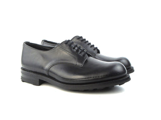Carter Derby Shoes - Black Chromexcel