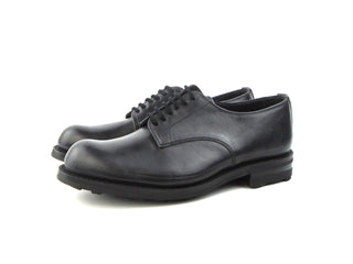 Carter Derby Shoes - Black Chromexcel
