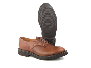 Daniel Derby Tramping Shoe - Burgundy Washed