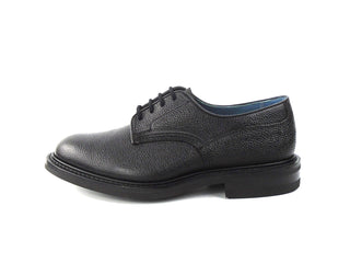Woodstock Derby Shoe - Black Zug Grain