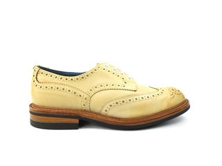 Bourton Country Shoe - Off White Funchal Burnished
