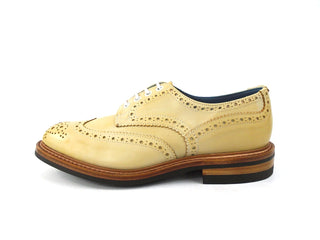 Bourton Country Shoe - Off White Funchal Burnished