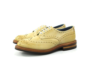 Bourton Country Shoe - Off White Funchal Burnished