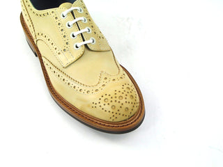 Bourton Country Shoe - Off White Funchal Burnished