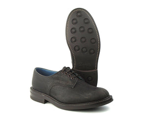 Daniel Derby Tramping Shoe - Waxy Bitter Chocolate Kudu