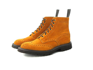 Stow Country Boot  - Golden Tan Suede
