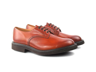 Daniel Derby Tramping Shoe - Chestnut Burnished