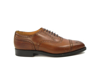 Kensington Toecap Oxford City Shoe - Beechnut