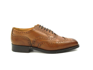Piccadilly Brogue Oxford City Shoe - Beechnut