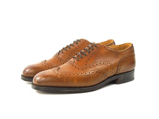 Piccadilly Brogue Oxford City Shoe - Beechnut