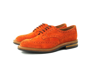 Durham Derby Brogues - Mayfire Orange