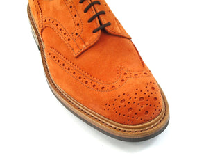 Durham Derby Brogues - Mayfire Orange