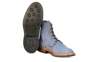 Bernwood Logger Boot - Denim Hydro Nubuck - R E Tricker Ltd