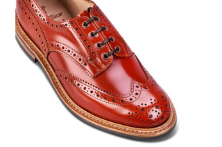 Bourton Country Shoe - Orange Bookbinder - R E Tricker Ltd