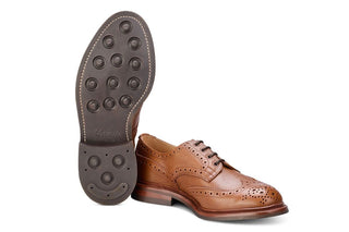 Bourton Country Shoe - Sienna Scotch Grain - R E Tricker Ltd