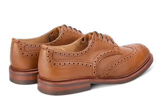 Bourton Country Shoe - Sienna Scotch Grain - R E Tricker Ltd