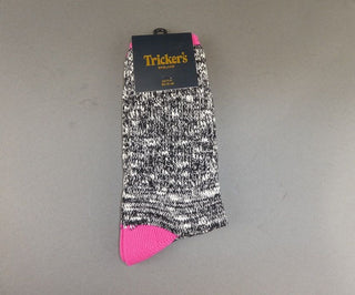 Tricker's Country Sock - Pink Heel