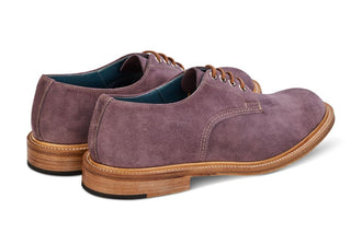 Daniel Tramping Shoe - Purple suede - R E Tricker Ltd