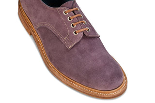 Daniel Tramping Shoe - Purple suede - R E Tricker Ltd
