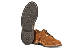 Daniel Tramping Shoe - Whisky Hydro Nubuck - R E Tricker Ltd