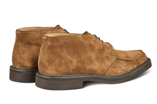 David Apron Boot - Cubana Castorino Suede - R E Tricker Ltd
