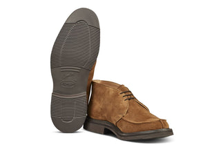 David Apron Boot - Cubana Castorino Suede - R E Tricker Ltd