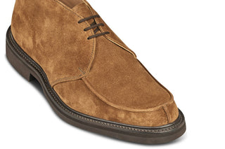 David Apron Boot - Cubana Castorino Suede - R E Tricker Ltd