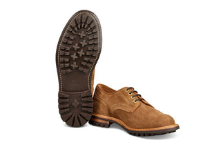 Elthea Tramping Shoe - Burnt Sugar Nubuck - R E Tricker Ltd