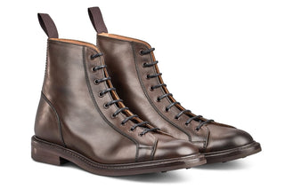 Ethan Monkey Boot - Espresso Burnished - R E Tricker Ltd