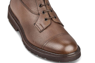 Grassmere Country Boot - Espresso Olivvia Shrunken Grain - R E Tricker Ltd