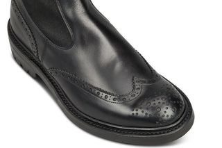 Henry Country Boot - Black Calf