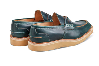 James Penny Loafer - Green Cutter - R E Tricker Ltd