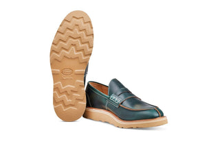 James Penny Loafer - Green Cutter - R E Tricker Ltd