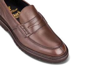 James Penny Loafer - Lightweight - Olivvia Classic - Espresso Burnished - R E Tricker Ltd
