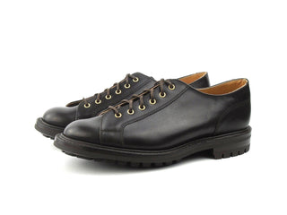 Josh Monkey Shoe - Espresso Burnished - R E Tricker Ltd