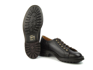Josh Monkey Shoe - Espresso Burnished - R E Tricker Ltd
