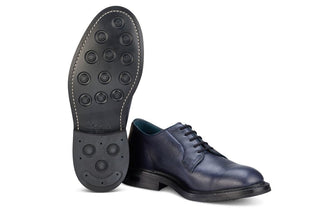 Robert Derby Shoe - Purple Cavalier - R E Tricker Ltd