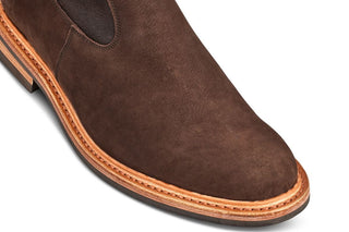 Stephen Chelsea Boot - Brown Hydro Nubuck - R E Tricker Ltd