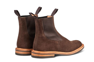 Stephen Chelsea Boot - Brown Hydro Nubuck - R E Tricker Ltd
