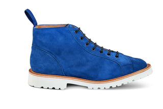 Ethan Monkey Boot - Electric Blue Castorino Suede