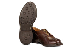 7047 - Men's Derby ToeCap Brogue - Naster MC - R E Tricker Ltd