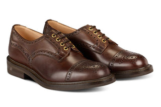 7047 - Men's Derby ToeCap Brogue - Naster MC - R E Tricker Ltd