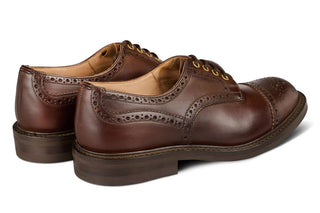 7047 - Men's Derby ToeCap Brogue - Naster MC - R E Tricker Ltd