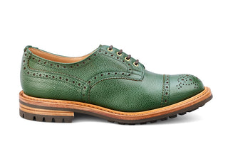 tricker's green brogues